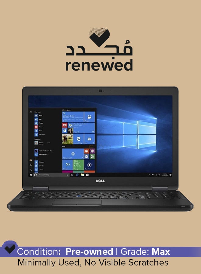 DELL - Renewed - Lattidue E5580 (2019) Laptop With 15.6-Inch Display,Intel Core i7 Processor/7th Gen/8GB RAM/256GB SSD/â€ŽNvidia GeForce MX130 Graphics English Black - Image 1