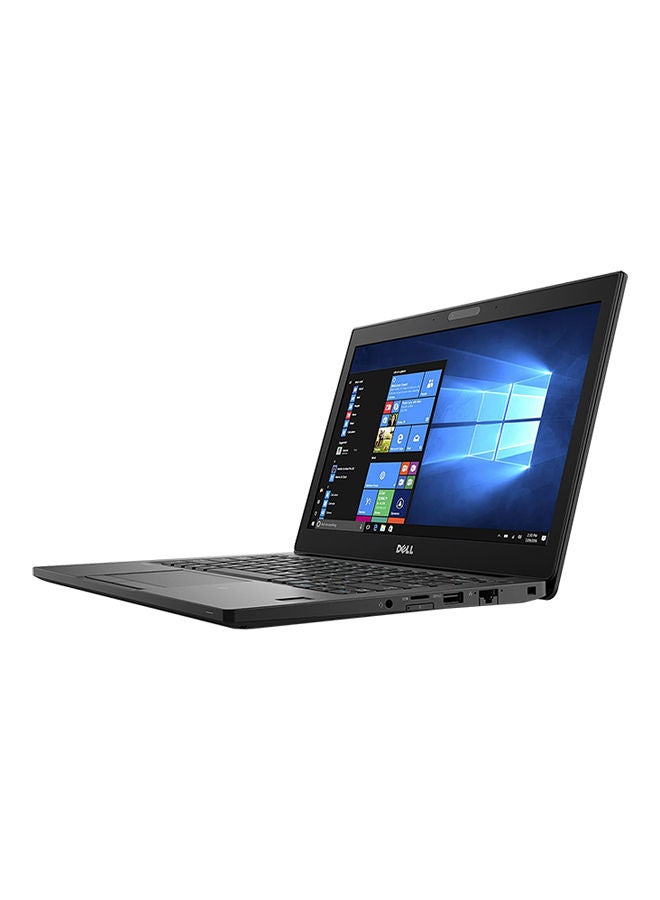 ديل - تم تجديده - كمبيوتر محمول Lattidue E7280 بشاشة مقاس 12.5 بوصة ومعالج Intel Core i5/الجيل السابع وذاكرة وصول عشوائي سعة 8 جيجابايت ومحرك أقراص SSD سعة 256 جيجابايت وبطاقة رسومات Intel HD 520 إنجليزي أسود - Image 1