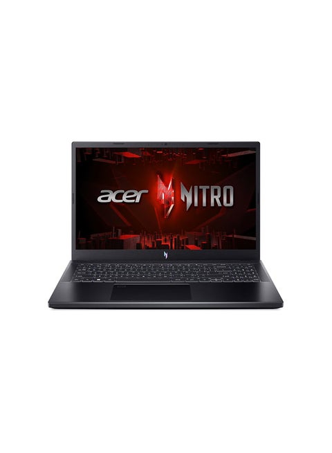 Nitro V15 Gaming Laptop With 15.6-Inch Display, Core i5-13420H Processor/16GB DDR5 RAM/512GB SSD/6GB NVidia GeForce RTX 4050 Graphics/Windows 11 Home English Obsidian Black