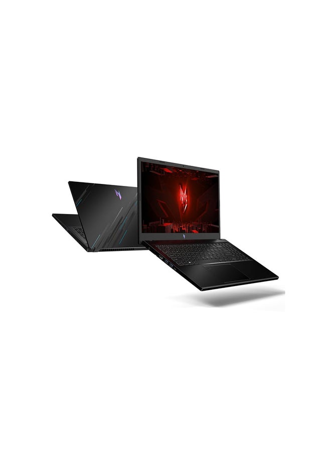 Acer - Nitro V15 Gaming Laptop With 15.6-Inch Display, Core i5-13420H Processor/16GB DDR5 RAM/512GB SSD/6GB NVidia GeForce RTX 4050 Graphics/Windows 11 Home English Obsidian Black - Image 1
