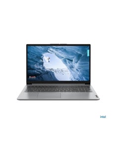 IdeaPad 1 (Upgraded Version) Laptop With 15.6-Inch Display, Core i3-1215U Processor/8GB RAM/256GB SSD/Intel UHD Graphics/Windows 11 Home English Grey