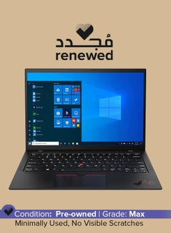 Renewed - Thinkpad X1 Carbon G4 (2018) Laptop With 14-Inch Display, Intel Core i5 Processor/6th Gen/8GB RAM/256GB SSD/Intel UHD Graphics 620 English Black