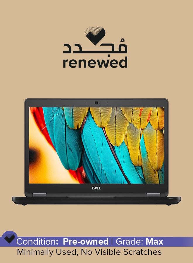 DELL Renewed - Dell Ltitude 5490 8th Generation Business Notebook Laptop Intel Core i5 8GB DDR4 RAM 256GB SSD  , 14.1 Inch Display, Windows 10 Pro English Black  - Image 1