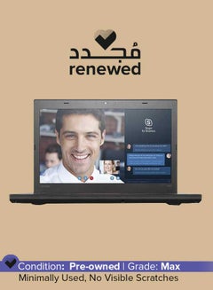 Lenovo Renewed - Thinkpad T460 Laptop With 14-Inch Display, Intel Core i5 Processor, 6 GEN/8GB RAM/256GB SSD/520 integrated Hd Graphics English black  - Image 1