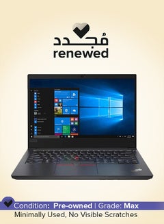Lenovo Renewed - ThinkPad E14 Laptop With 14-Inch FHD Display,Intel Core i3-10th Gen Processor/8GB DDR4 RAM/256GB SSD/Windows 10 Pro English Black  - Image 1