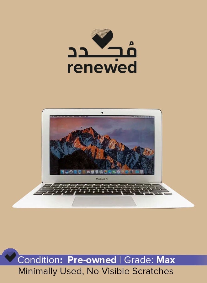 Apple - Renewed - Macbook Air A1465 (2014) Laptop With 11.6-Inch Display,Intel Core i5 Processor/6th Gen/4GB RAM/120GB SSD/MacOS English Silver - Image 1