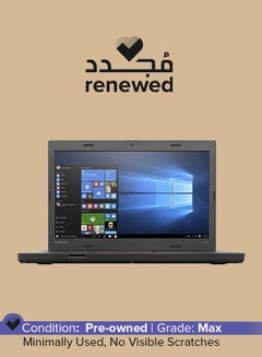 Renewed - L460 ThinkPad Laptop With 14-Inch HD Display,Intel Core i3-6th Gen Processor/8GB DDR3L RAM/256GB SSD/Windows 10 Pro English Black