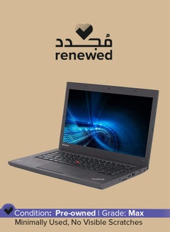 Lenovo Renewed - T440 ThinkPad Utrabook Laptop With 14-Inch HD Display,Intel Core i5-4th Gen Processor/8GB DDR3L RAM/240GB SSD/Windows 10 Pro English Black  - Image 1
