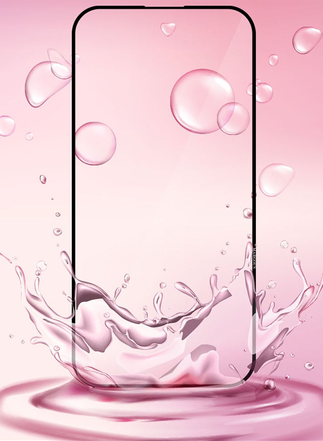 مارجون 2 Packs For iPhone 15 Pro Max Case And Screen Protector Upgrade Defender Silicone Cover ShockProof Anti-Scratch Protective Phone Case Dark Grey - Image 3