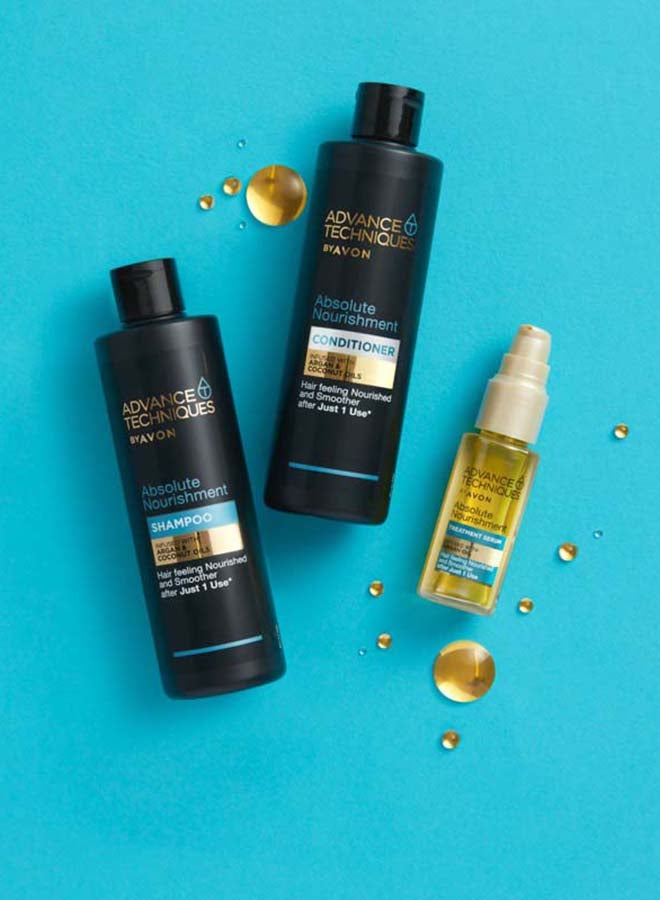 آفون - بلسم الشعر المغذي Absolut Nourishment Argan Oil من Advance Techniques - Image 1