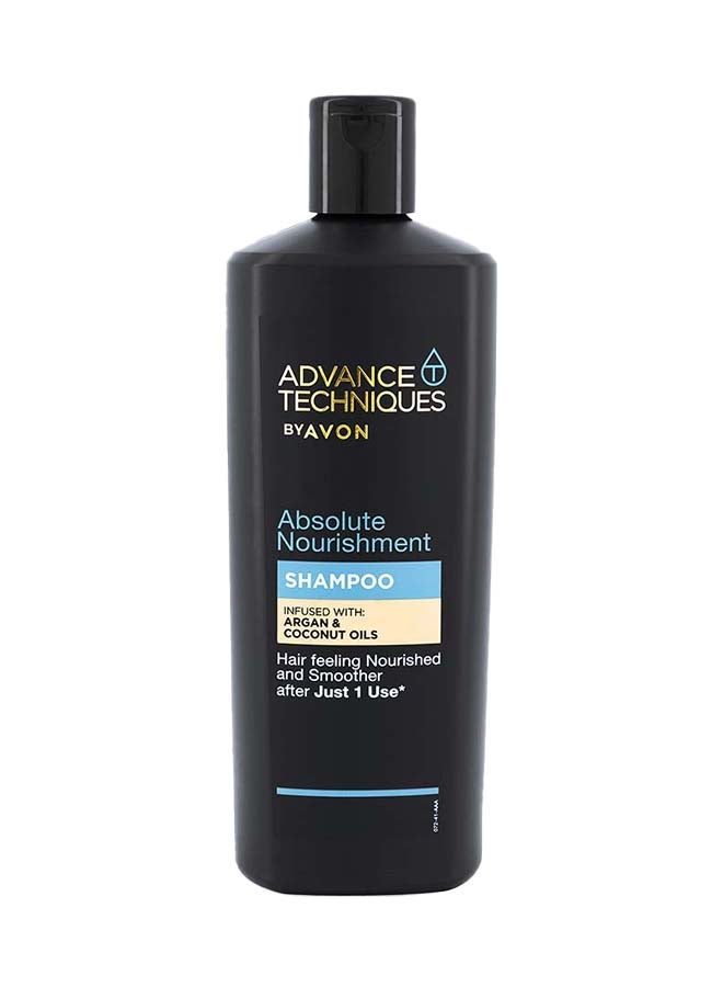 AVON - Advance Techniques Absolute Nourishment Shampoo With Argan And Coconut Oil For Smoother And Shinier Hair 700ml - Image 1
