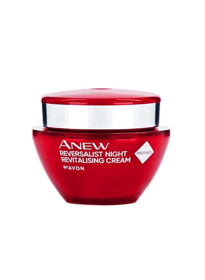 AVON Anew Reversalist Night Revitalising Cream, Enhanced With Added Protinol Technology 50ml - Image 1