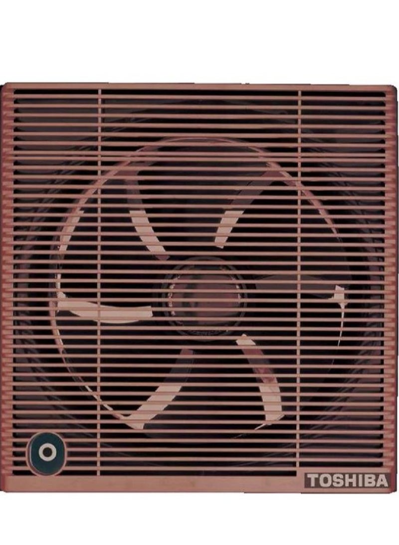 Toshiba Bathroom Ventilating Fan 25 cm, Privacy Grid, Brown VRH25S1N 37 W VRH25S1N brown