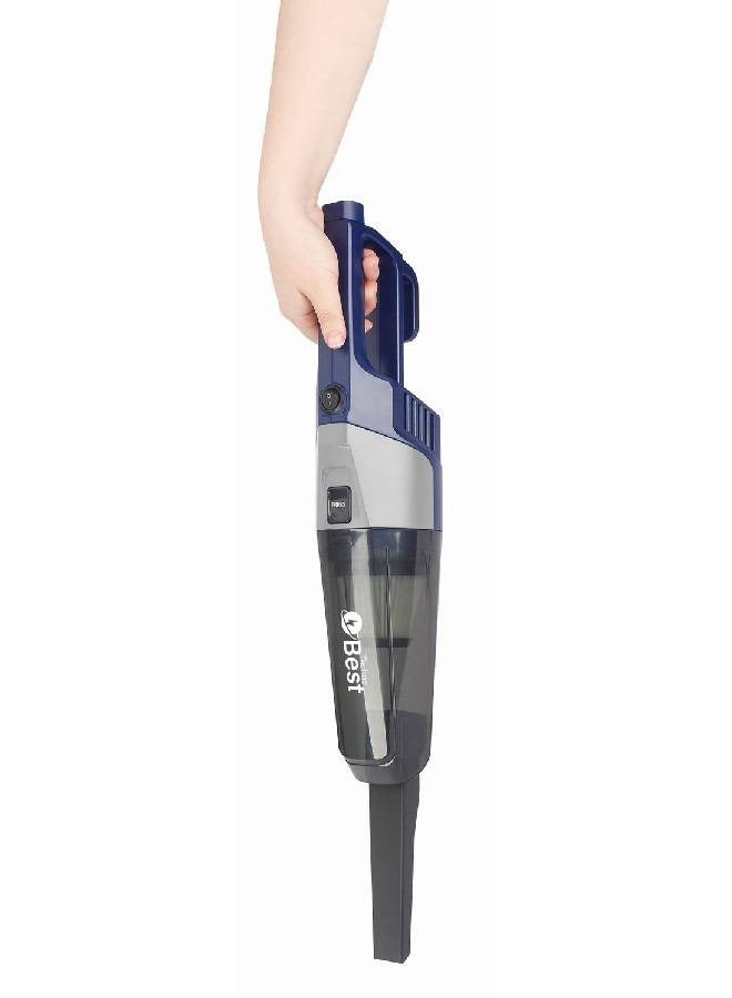 Techno Best - Lightweight Detachable Upright Vacuum Cleaner 0.6 L 600 W BVC-01S Blue/Silver/Black - Image 1