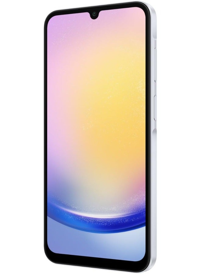 سامسونج - جالاكسي A25 ثنائي الشريحة، أزرق فاتح، 8 جيجابايت رام، 256 جيجابايت، 5G - إصدار الشرق الأوسط - Image 1