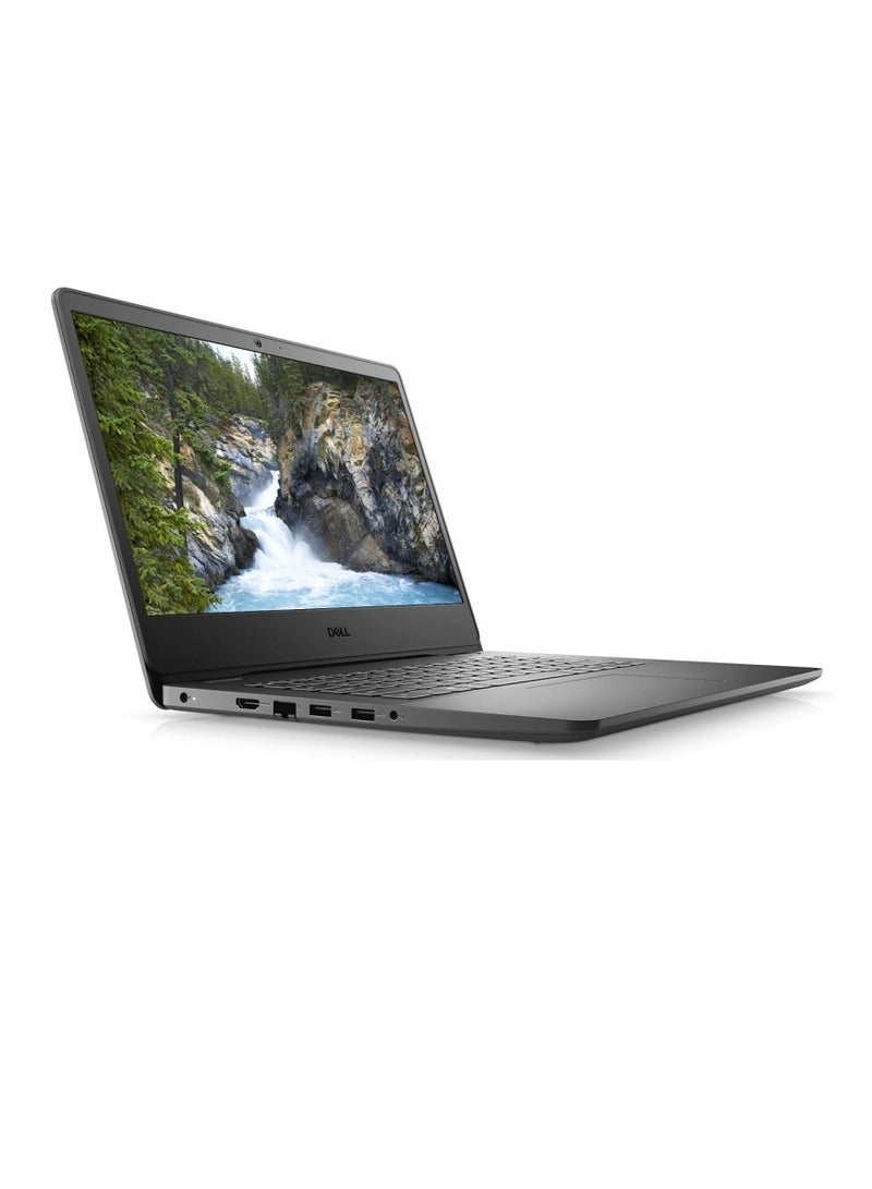 ديل - كمبيوتر محمول Vostro 3400 14 YX51W، i5-1135G7، 8 جيجا بايت، 500 M.2 + 1 تيرابايت Hdd، Intel Iris، 14.0 بوصة FHD ويندوز 10 برو إنجليزي/عربي أسود - Image 1