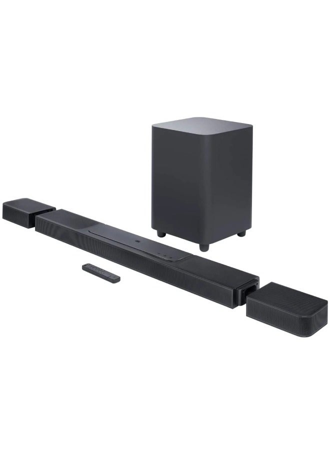JBL - 11.1.4-Channel Dolby Atmos Soundbar System 1300 Black - Image 1