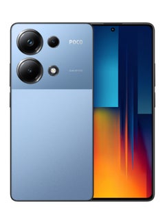 شاومي POCO M6 Pro ثنائي الشريحة، أزرق، 12 جيجابايت رام، 512 جيجابايت، 4G - الإصدار العالمي  - Image 1