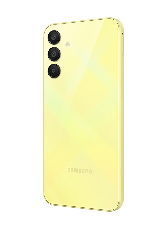 Samsung Galaxy A15 Dual Sim Yellow 8GB RAM 256GB 4G - Middle East Version - Image 5