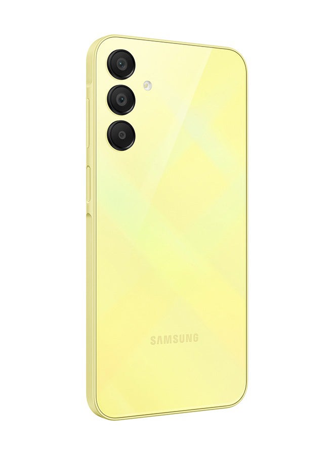 Samsung Galaxy A15 Dual Sim Yellow 8GB RAM 256GB 4G - Middle East Version - Image 4