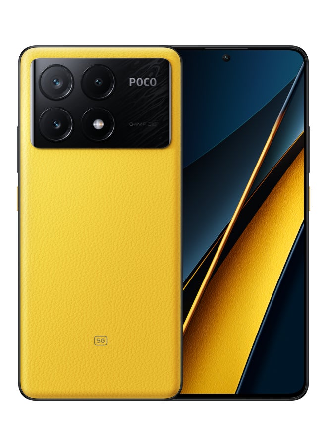 Xiaomi POCO X6 Pro 5G Dual SIM Yellow 12GB RAM 512GB 5G - Global Version - Image 1
