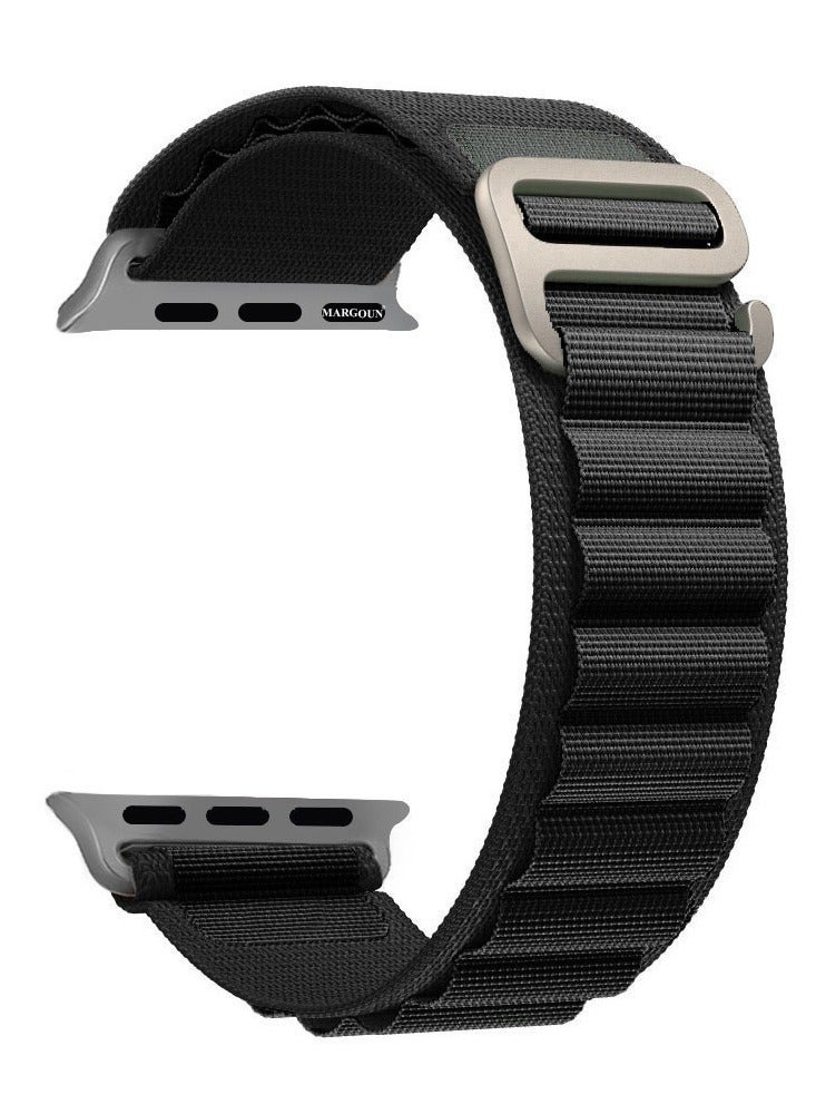 MARGOUN - 4 Packs For Apple iWatch Bands Nylon Alpine And Trail Bands Compatible With Apple iWatch For Men Women Replacement Strap 49Mm 45Mm 44Mm 42Mm For iWatch Series Ultra/8/7/6/5/4/3/2/1/SE Multicolour - Image 1