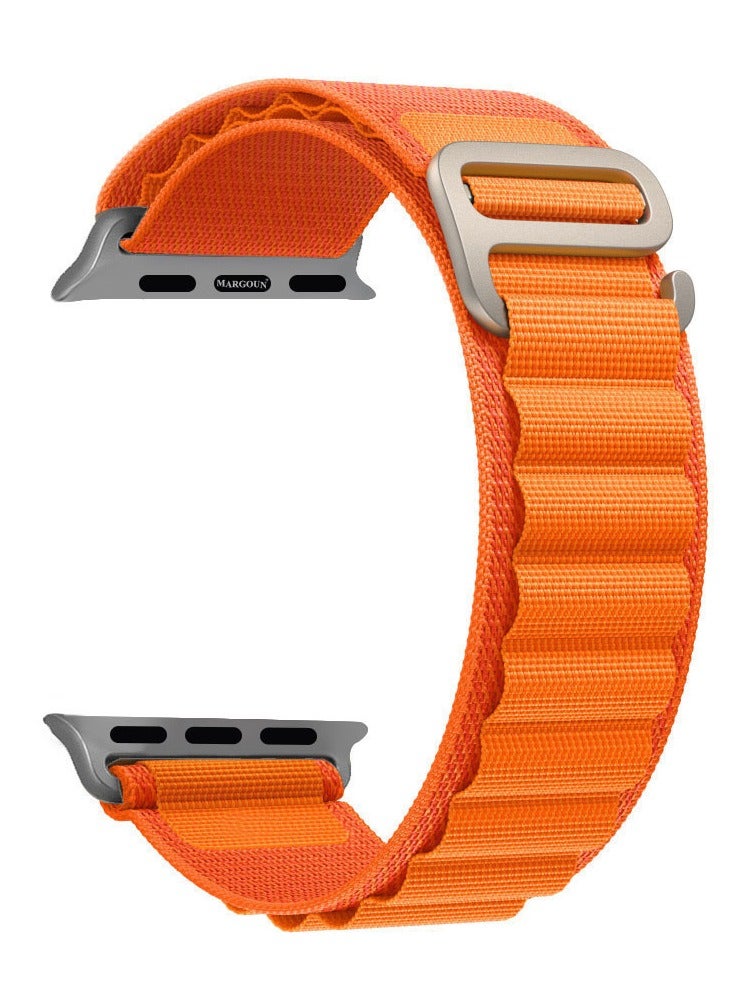 MARGOUN - 4 Packs For Apple iWatch Bands Nylon Alpine And Trail Bands Compatible With Apple iWatch For Men Women Replacement Strap 49Mm 45Mm 44Mm 42Mm For iWatch Series Ultra/8/7/6/5/4/3/2/1/SE Multicolour - Image 1