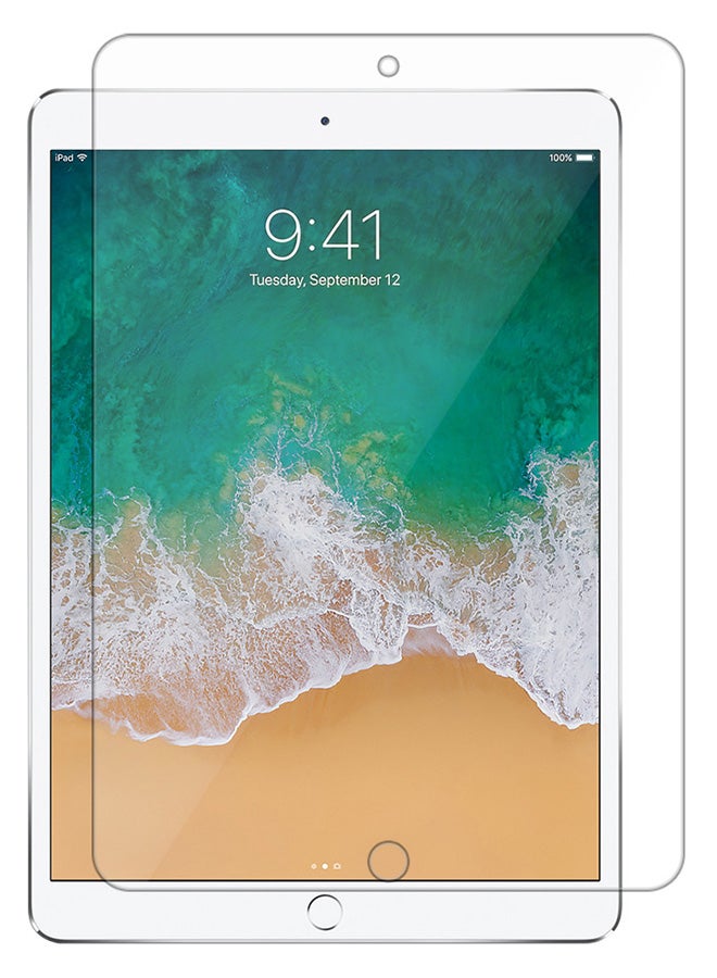 MARGOUN Apple iPad Pro 10.5 Screen Protector 9H Hardness Tempered Glass Scratch Resistant HD Display Screen Protector Clear - Image 1