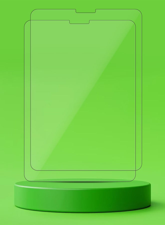 مارجون عبوتان لواقي شاشة آبل آيباد إير 4 زجاج مقسى بصلابة 9H مقاوم للخدوش واقي شاشة عرض عالي الدقة - Image 2