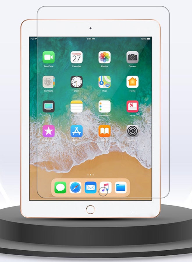 MARGOUN Apple iPad Pro 9.7 / iPad 9.7 Screen Protector 9H Hardness Tempered Glass Scratch Resistant HD Display Screen Protector Clear - Image 3