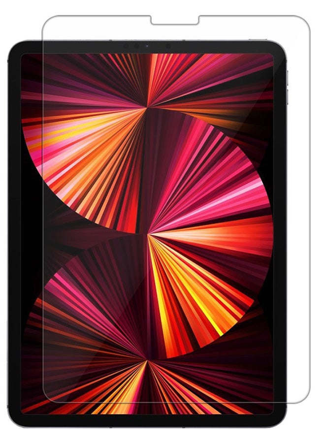 MARGOUN Apple iPad Pro 11 2021 Screen Protector 9H Hardness Tempered Glass Scratch Resistant HD Display Screen Protector Clear - Image 1