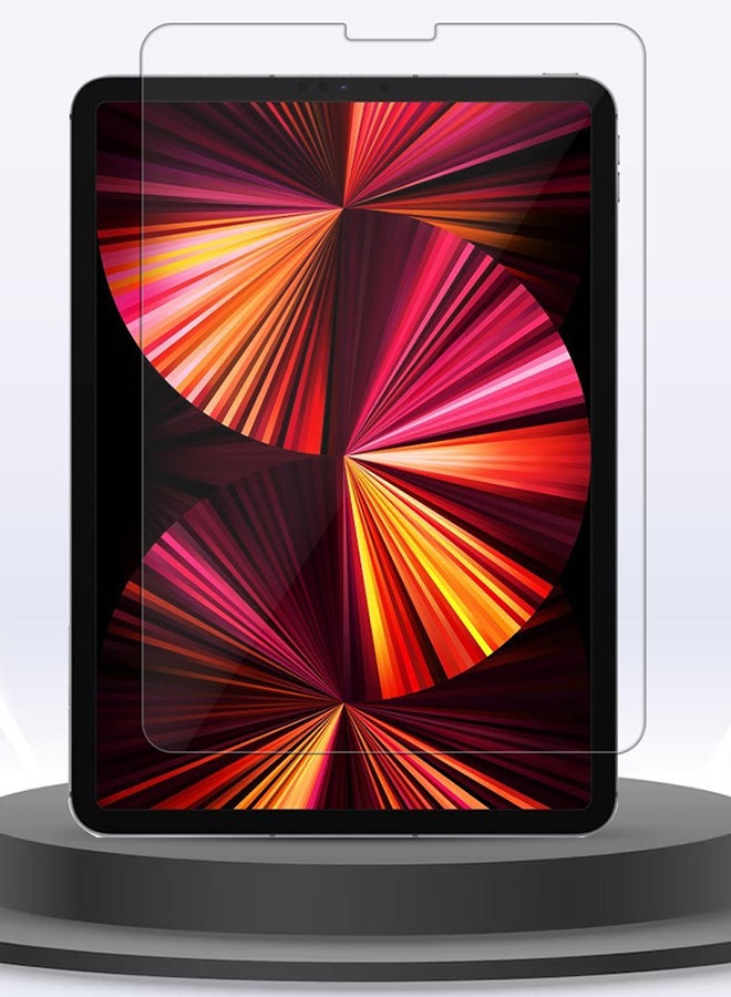MARGOUN Apple iPad Pro 11 2021 Screen Protector 9H Hardness Tempered Glass Scratch Resistant HD Display Screen Protector Clear - Image 3