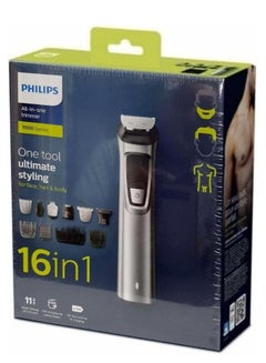 Multigroom Series 7000 16-In-1 Face, Hair And Body Trimmer, MG7736/13, Silver