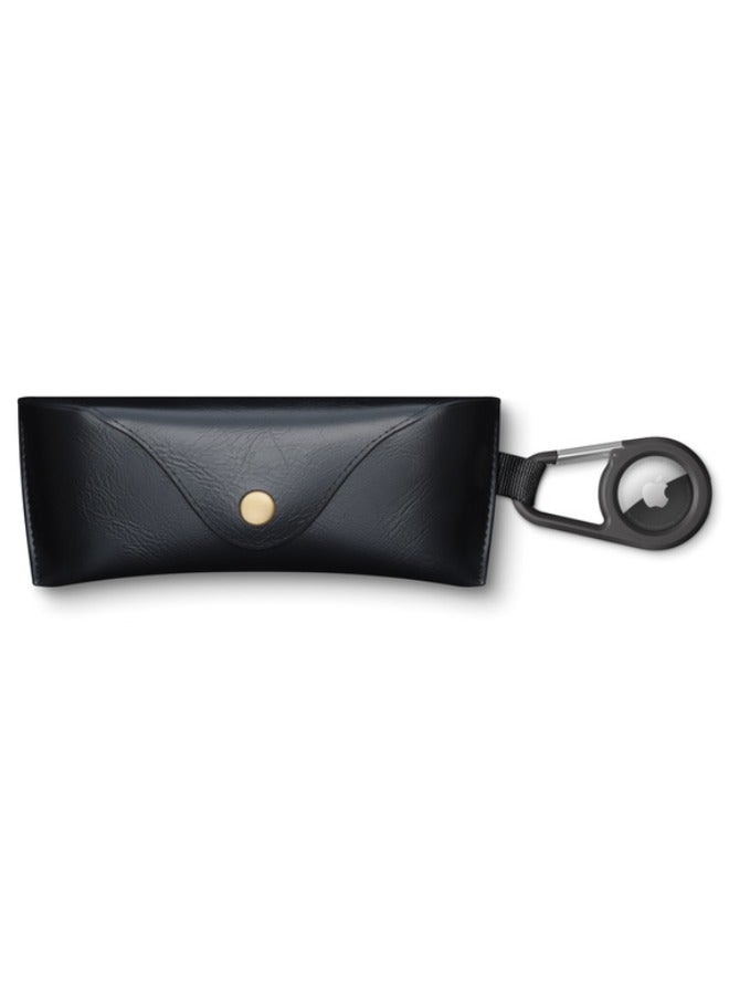 belkin - Airtag Case With Premium Carabiner, Secure Holder Protective Cover For Airtag With Advanced Scratch Resistance, Snap And Lock Design Black - Image 1