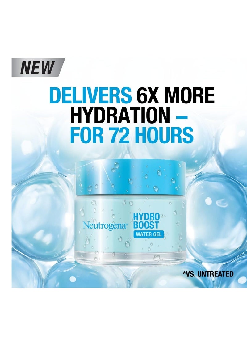 Neutrogena Face Moisturizer Water Gel, Hydro Boost With Hyaluronic Acid + Amino Acids + Electrolytes - For Normal To Combination Skin 50ml  - Image 4