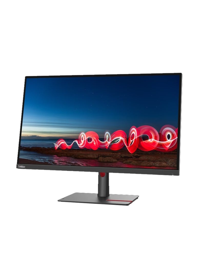 Lenovo - ThinkVision T27i-30 Monitor, 27" FHD WLED Display, 60Hz Refresh Rate, Up To 4ms Response Time, 16.7 Million Color Support, IPS-Panel Level Black - Image 1