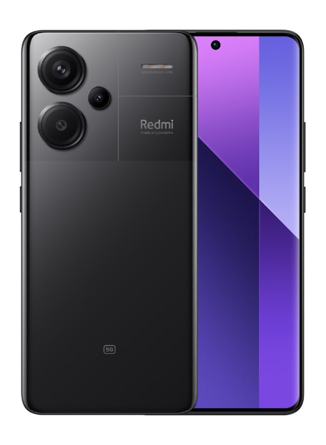Xiaomi - Redmi Note 13 Pro+ 5G Dual SIM Midnight Black 12GB RAM 512GB - Global Version - Image 1