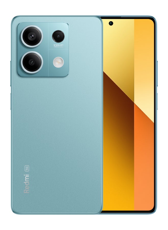 شاومي - Redmi Note 13 5G ثنائي الشريحة بلون أزرق بحري وذاكرة وصول عشوائي (RAM) سعة 8 جيجابايت وذاكرة داخلية 256 جيجابايت - الإصدار العالمي - Image 1