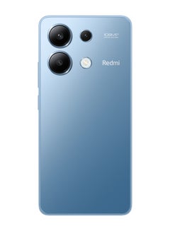 شاومي هاتف Redmi Note 13 ثنائي الشريحة بلون أزرق ثلجي وذاكرة وصول عشوائي (RAM) سعة 8 جيجابايت وذاكرة داخلية 256 جيجابايت يدعم تقنية 4G - الإصدار العالمي  - Image 3