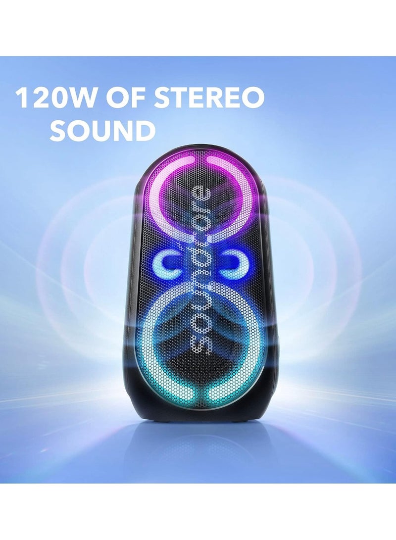 Soundcore - Rave Party 2 Portable Speaker From Anker, 120 Watt Stereo Sound Black - Image 1