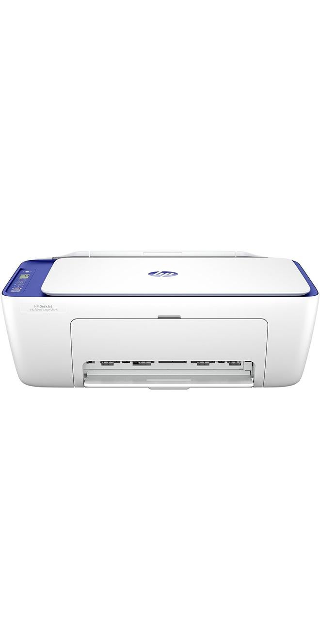 HP طابعة DeskJet Ink Advantage Ultra 4927 اللاسلكية، طباعة، مسح ضوئي، نسخ، طابعة الكل في واحد، ما يصل إلى 3 سنوات من الطباعة متضمنة بالفعل* - [6W7G3B] أبيض - Image 1