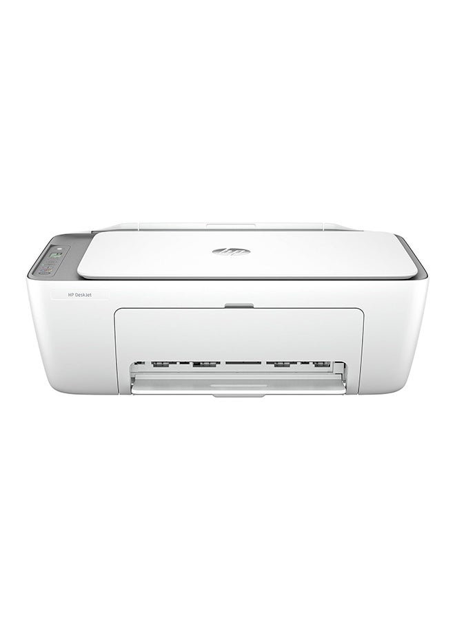 HP DeskJet Ink Advantage 2876 Wireless, Print, Scan, Copy, All-in-One Printer - Cement [6W7E6C] White - Image 1