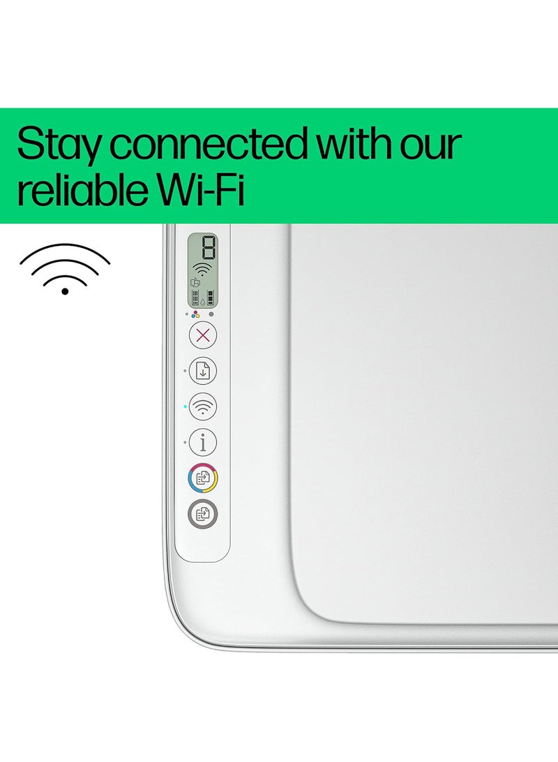 HP - DeskJet Ink Advantage 2875 All-In-One Printer White - Image 1