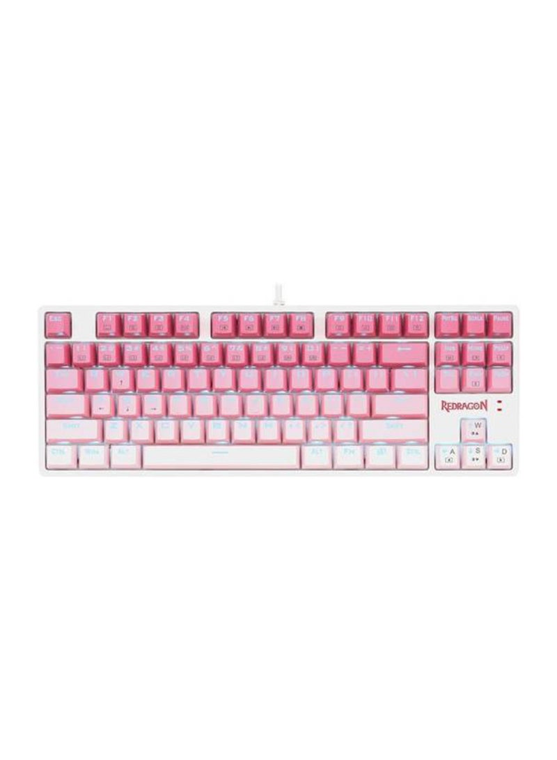 REDRAGON K645W-GP Cass 80% Mechanical Keyboard, Redragon Brown Key Switches, Wired Connectivity, Anti-Ghosting, Splash-Proof, Gradient Pink/White | K645W-GP-RGB  - Image 2