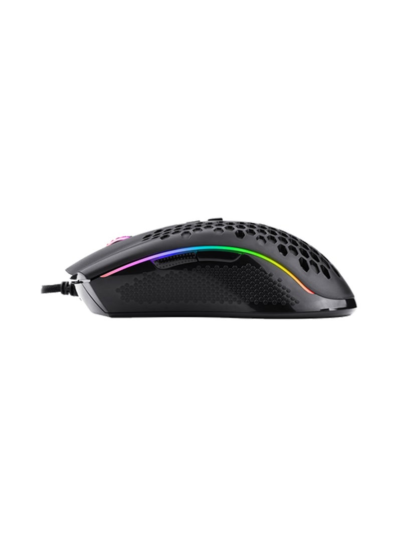 REDRAGON M808 Storm Lightweight RGB Gaming Mouse, 85g Ultralight Honeycomb Shell  - Image 2