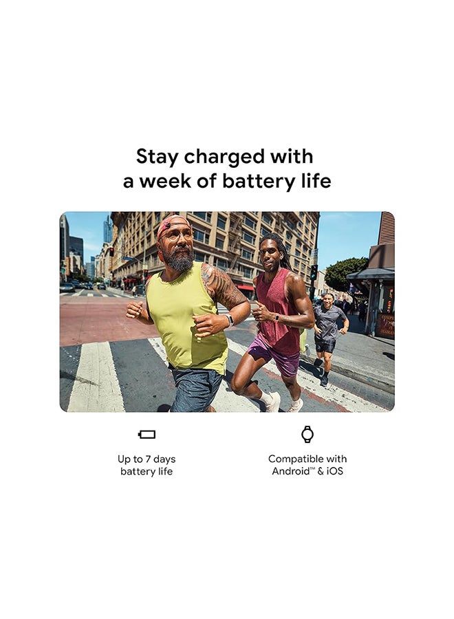 Fitbit - Charge 6 Advanced Fitness + Health Tracker Coral / Champagne Gold Aluminium - Image 1