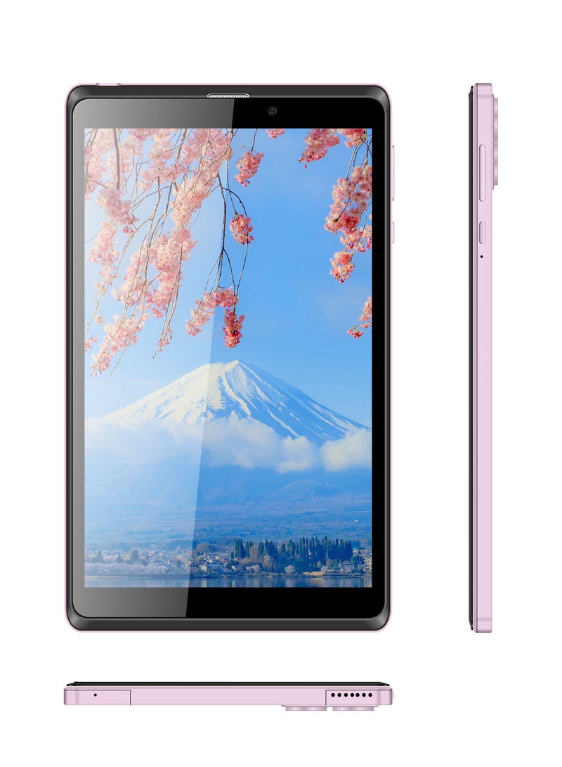 سي آيديا كمبيوتر لوحي ذكي مقاس 8 بوصات يعمل بنظام Android Tab IPS وشاشة مثبتة مسبقًا لحماية العين من الزجاج المقسى مع حافظة واقية وشريحة اتصال واحدة 5G LTE WiFi Zoom ودعم Tiktok  - Image 3