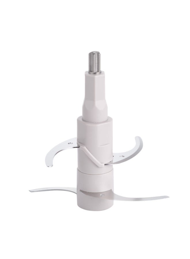 NIKAI Chopper With Unbreakable PC Bowl Double Stainless Steel Blades 1.2 L 300 W NC194P White  - Image 3
