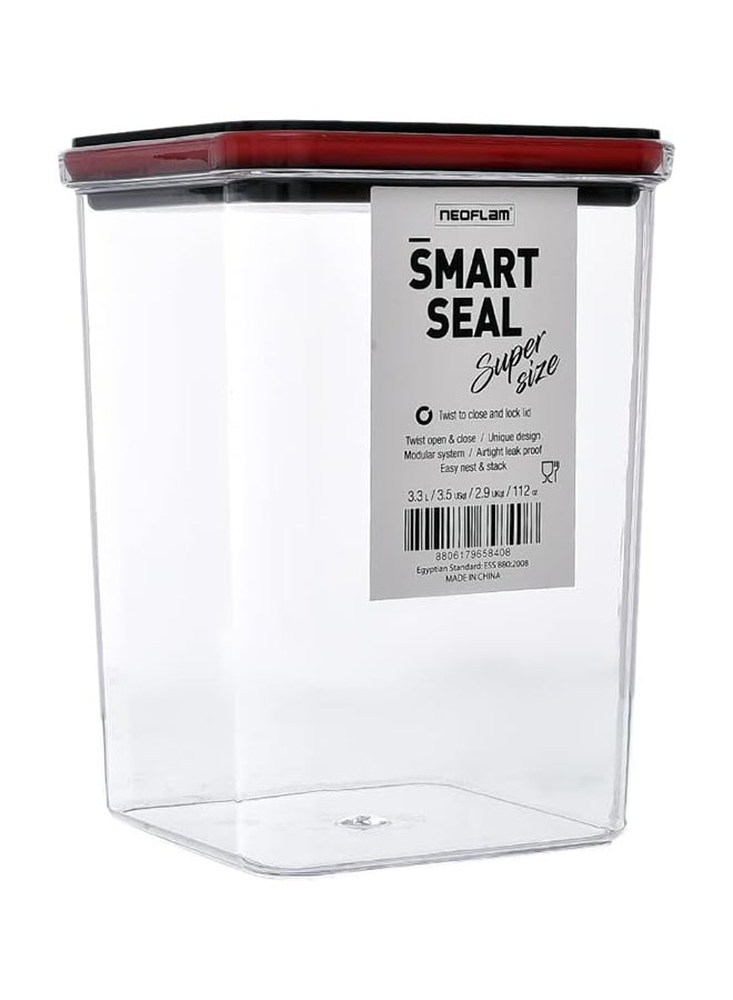 Neoflam - Smart Seal Storage Box Clear 3.3Liters - Image 1