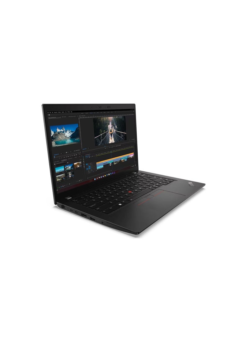 Lenovo - ThinkPad L14 Gen 4 Laptop, i7-1355U, 16Gb DDR4, 512Gb Ssd M.2, Integrated Intel Iris Xe Graphics, 14.0" FHD IPS, Win 11 Pro English/Arabic Black - Image 1